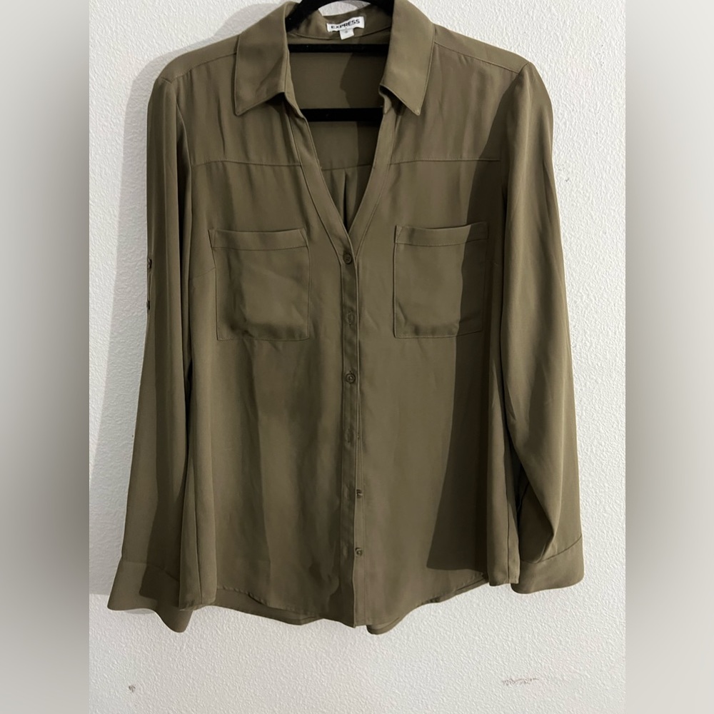 Express Portofino long sleeve blouse
